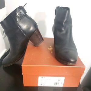 COACH WOMEN'S LEATHER BOOTIES